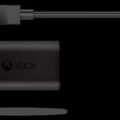 El kit de carga y juega y el headset oficial de Xbox One se muestran en imágenes