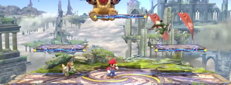 Super Smash Bros arena
