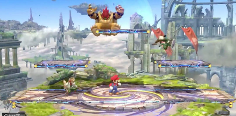 Super Smash Bros arena