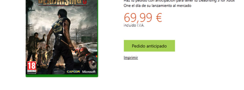 Xbox One Dead Rising 3