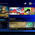 PlayStation 4 interfaz