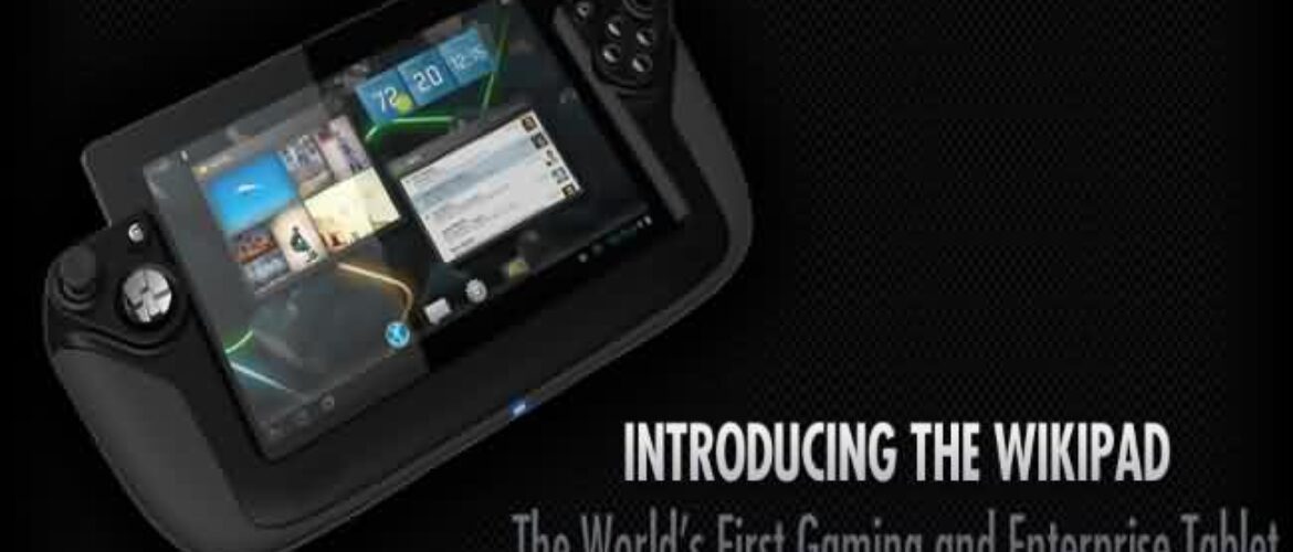 Wikipad la nueva tablet/vídeoconsola