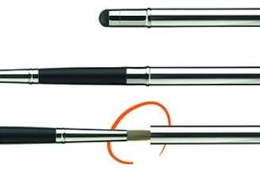 Sensu pincel para pantallas táctiles capacitivas una mezcla de lo antiguo y lo nuevo