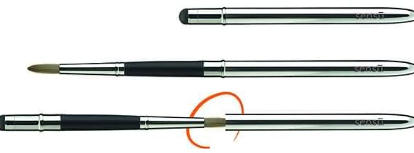 Sensu pincel para pantallas táctiles capacitivas una mezcla de lo antiguo y lo nuevo