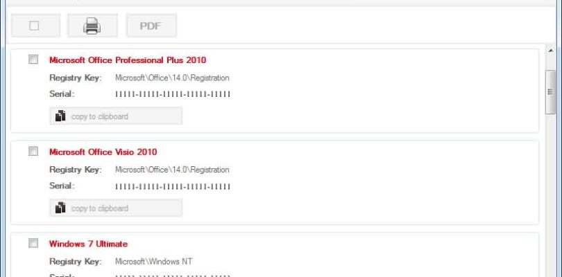 MyKeyFinder la herramienta para no perder mas tus números de serie