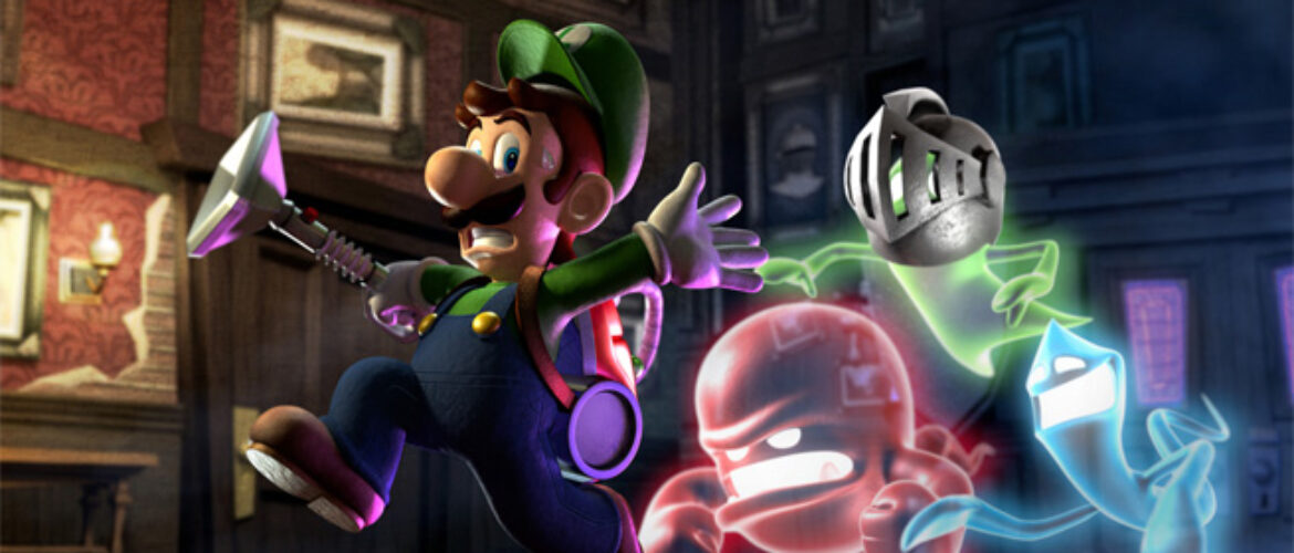 Luigi's Mansion Dark Moon fantasmas