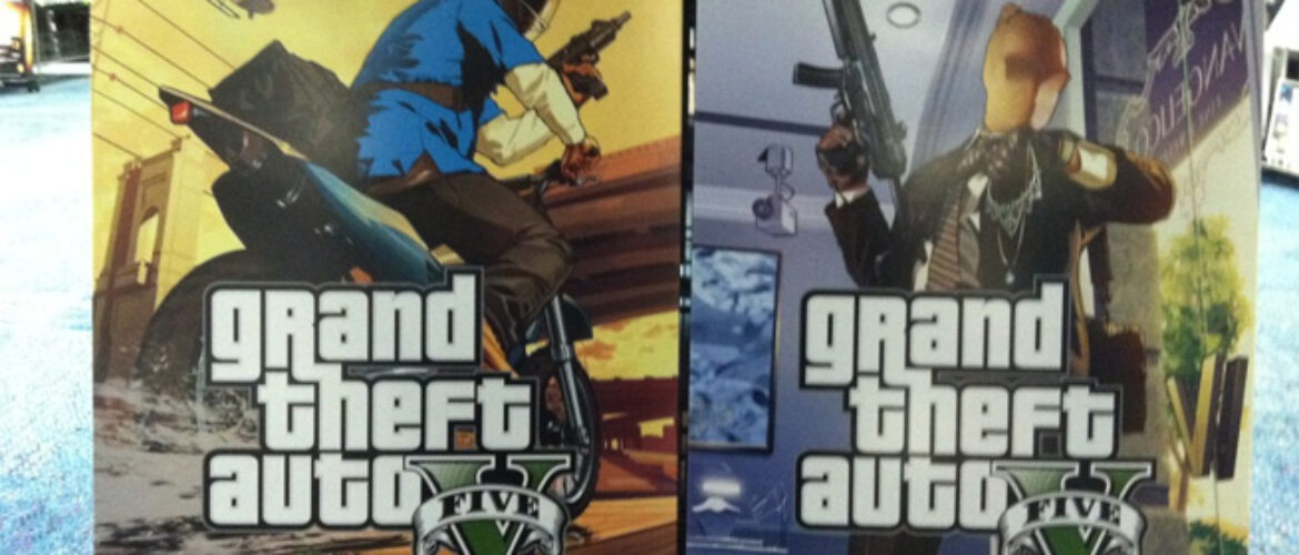 GTA V portadas
