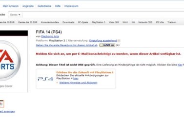 FIFA 14 PS4