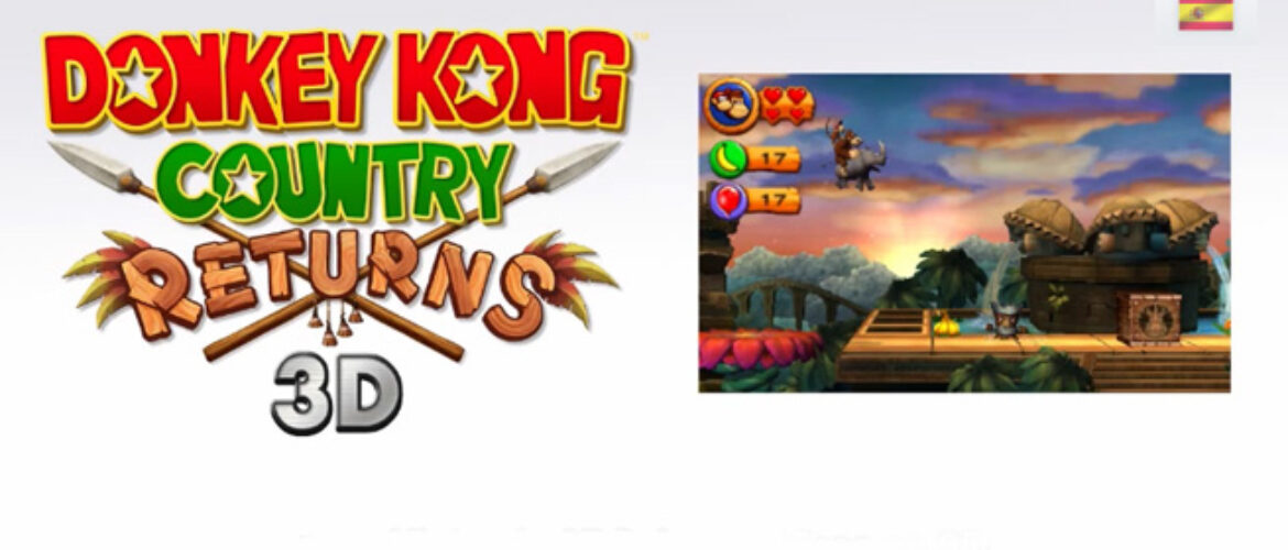 Donkey Kong Country Returns 3D plataformas
