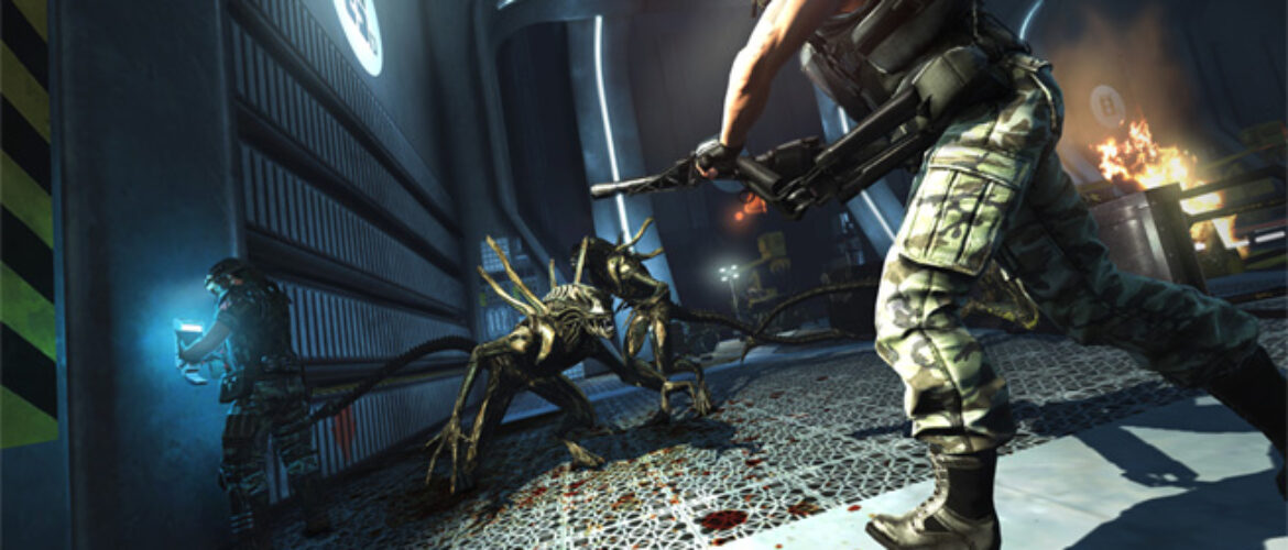 Aliens Colonial Marines acción