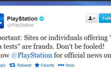 PS4 beta falsa