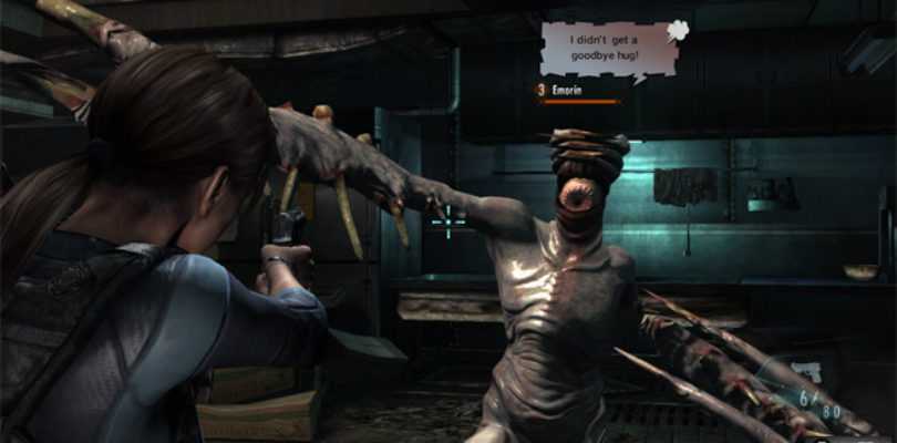 Resident Evil Revelations mensajes enemigos
