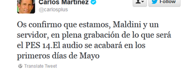 PES 2014 Carlos Martínez