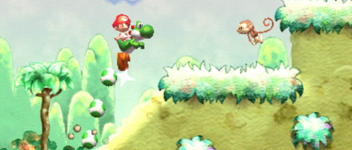 Yoshi's Island 3DS plataformas