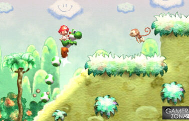 Yoshi's Island 3DS plataformas