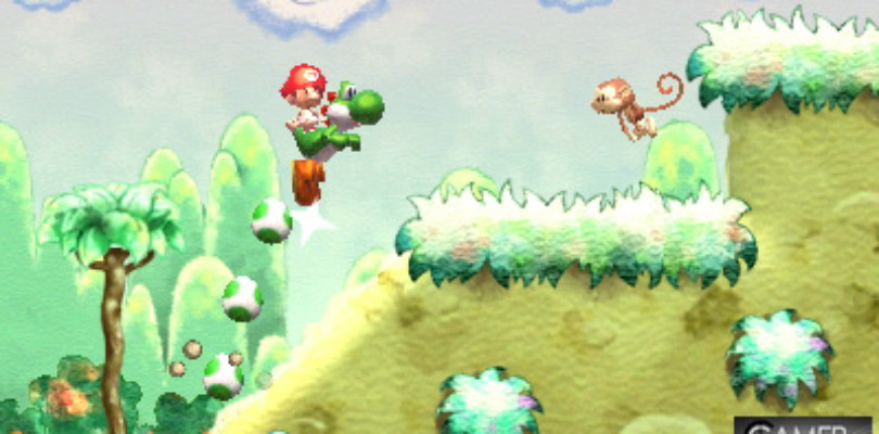 Yoshi's Island 3DS plataformas