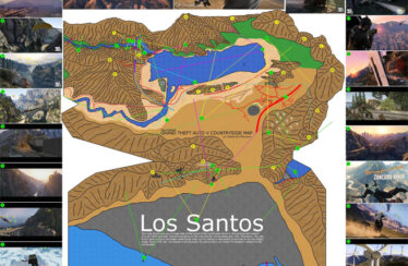 GTA V mapa del juego
