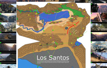 GTA V mapa del juego