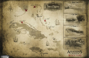 Assassin's Creed IV Black Flag mapa