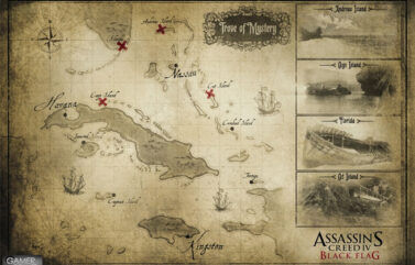 Assassin's Creed IV Black Flag mapa
