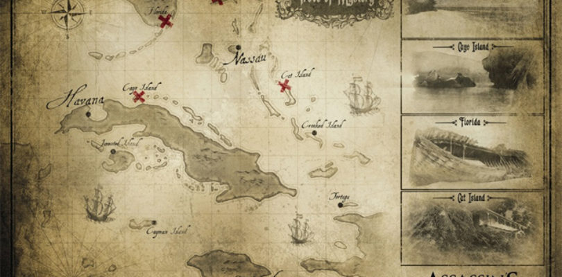 Assassin's Creed IV Black Flag mapa