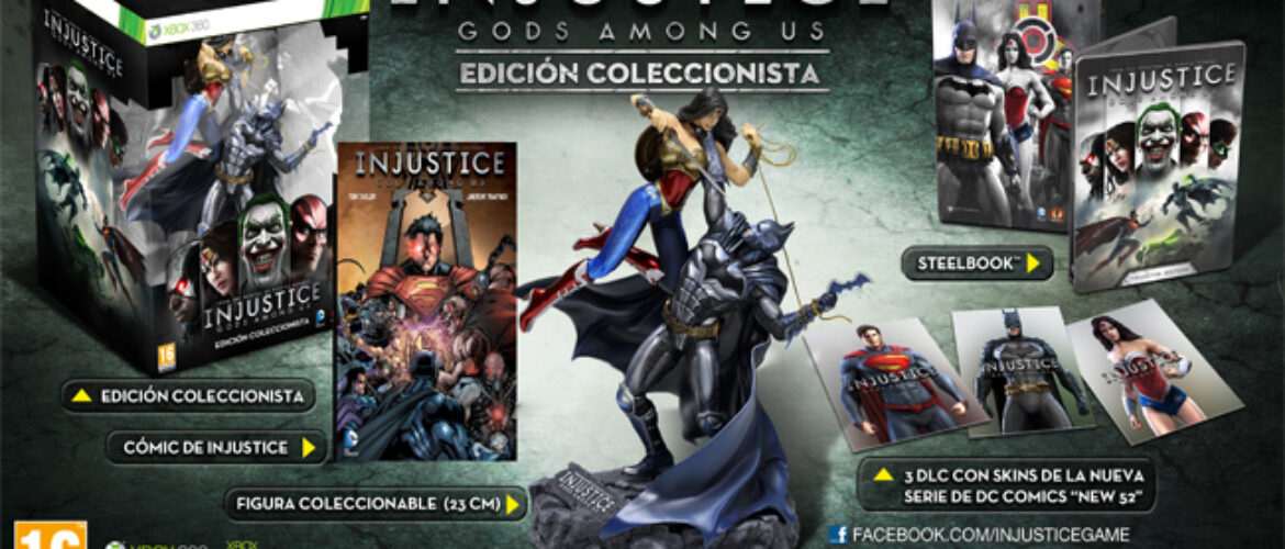Injustice Gods Among Us edición coleccionista