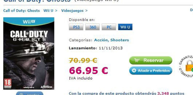 CoD Wii U