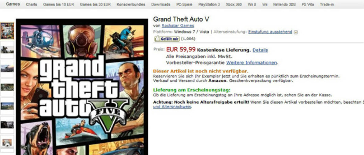 Grand Theft Auto V PC