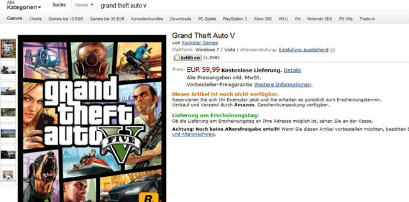 Grand Theft Auto V PC