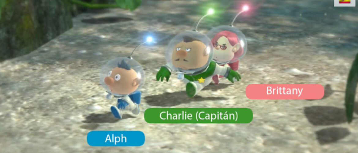 Pikmin 3 protagonistas