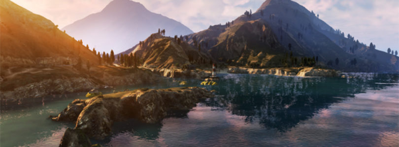 GTA V montañas