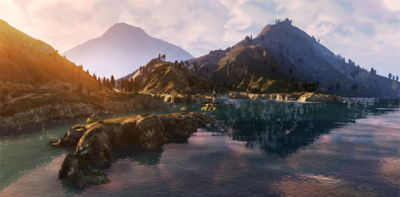 GTA V montañas