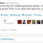 FIFA 14 twitter