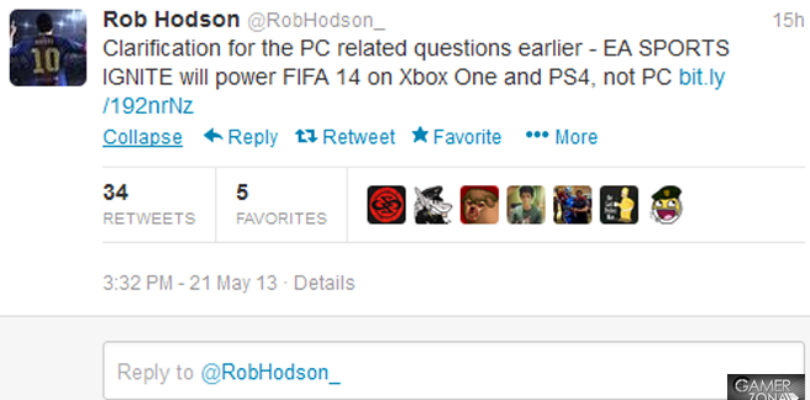 FIFA 14 twitter