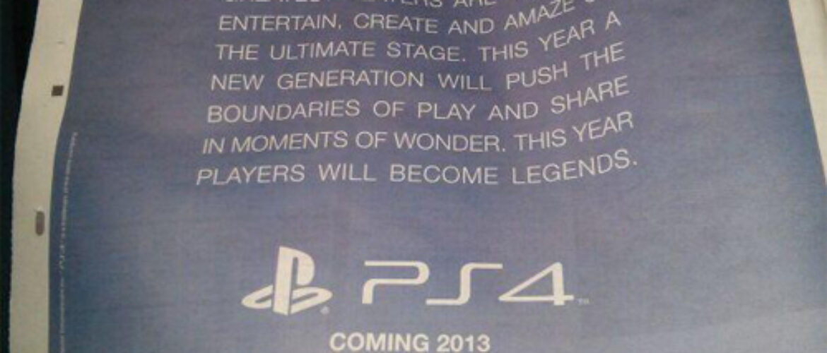 PS4 anuncio