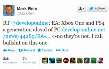 Xbox One potencia PC