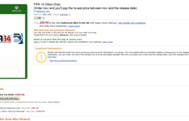 FIFA 14 Amazon