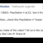 PlayStation 4 Facebook