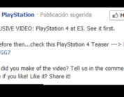 PlayStation 4 Facebook