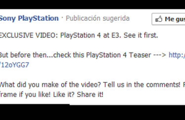 PlayStation 4 Facebook