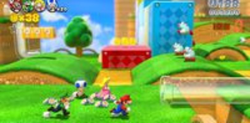 Super Mario 3D World se presenta en pantallas