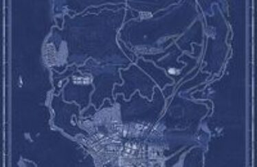 Así sería el mapa de Grand Theft Auto V