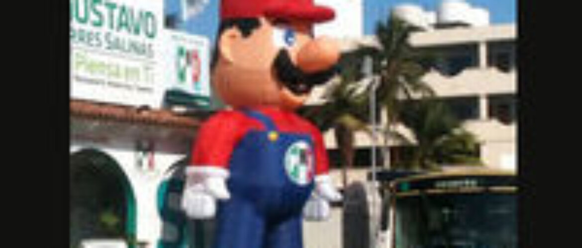 El PRI mexicano utiliza a Super Mario en una campaña electoral local