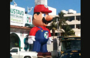 El PRI mexicano utiliza a Super Mario en una campaña electoral local