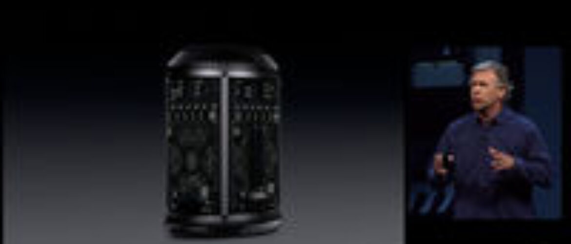 Apple presenta el nuevo Mac Pro, pequeño y cilíndrico