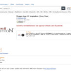 Dragon Age III Xbox One
