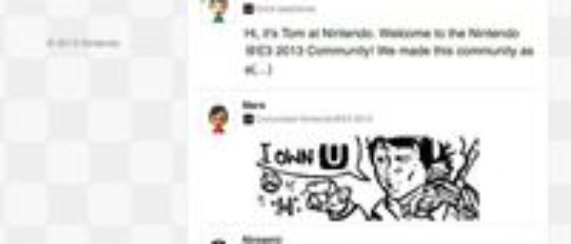 El Miiverse se prepara también para el E3
