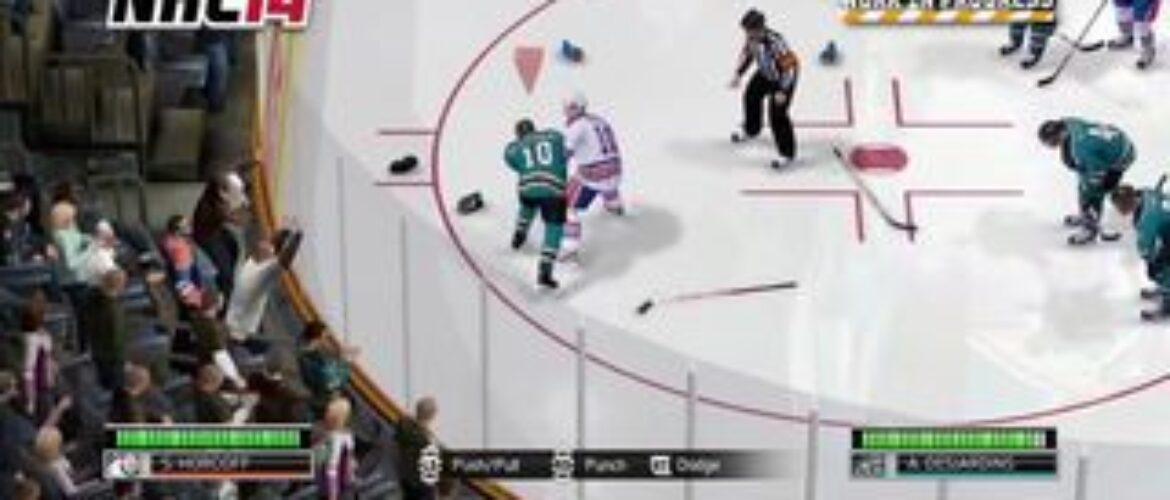 NHL 14 nos muestra sus peleas en vídeo