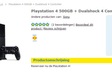 PlayStation 4 lanzamiento