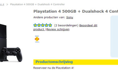 PlayStation 4 lanzamiento